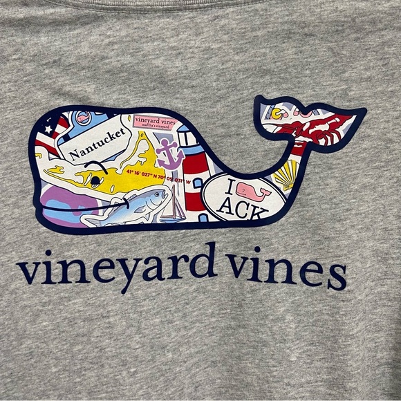 VINEYARD VINES / Youth Nantucket Long sleeve Pocket Tee Size XL - Picture 7 of 11